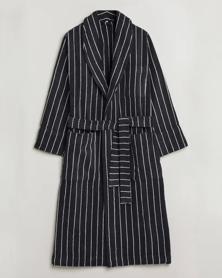 Organic Terry Classic Bathrobe Antwerp Blau