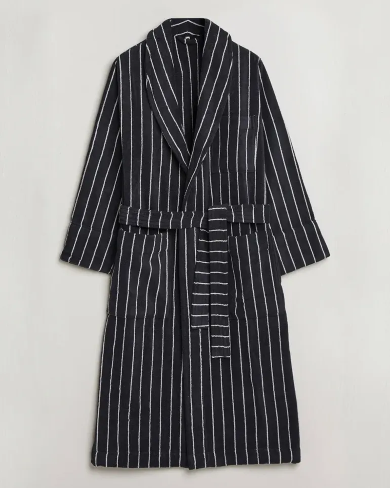Organic Terry Classic Bathrobe Antwerp Blau