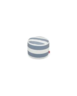 Outdoor-Hocker Point - Blau - Olefin-Gewebe