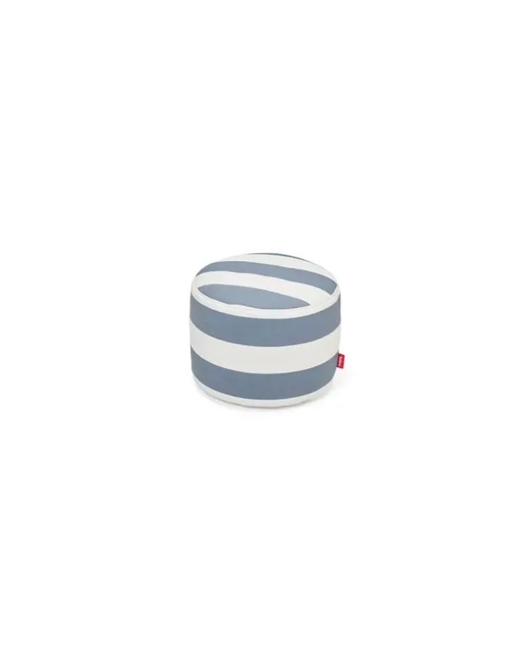 Outdoor-Hocker Point - Blau - Olefin-Gewebe