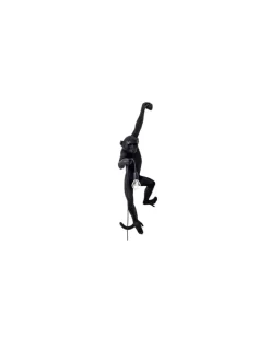 Outdoor-Wandleuchte mit Stecker Animaux - Schwarz - Harz - Designer Marcantonio