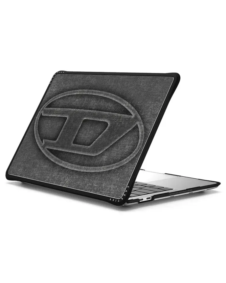 Oval D impact Hülle für MacBook 13" - Laptop- und Tablet-Hülle - Unisex - Schwarz