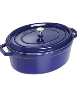 Ovale Cocotte Pfanne - Blau