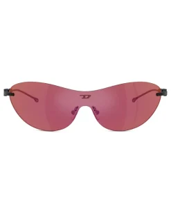 Ovale Sonnenbrille - Sonnenbrille - Unisex - Violett