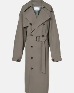 Oversize Trenchcoat Mavis Grau