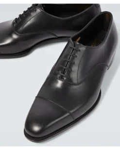 Oxford-Schuhe Harry aus Leder Schwarz