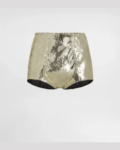 Pailletten-panty - Frau Unterwäsche Gold