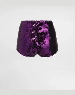 Pailletten-panty - Frau Unterwäsche Fuchsia