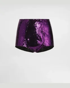 Pailletten-panty - Frau Unterwäsche Fuchsia