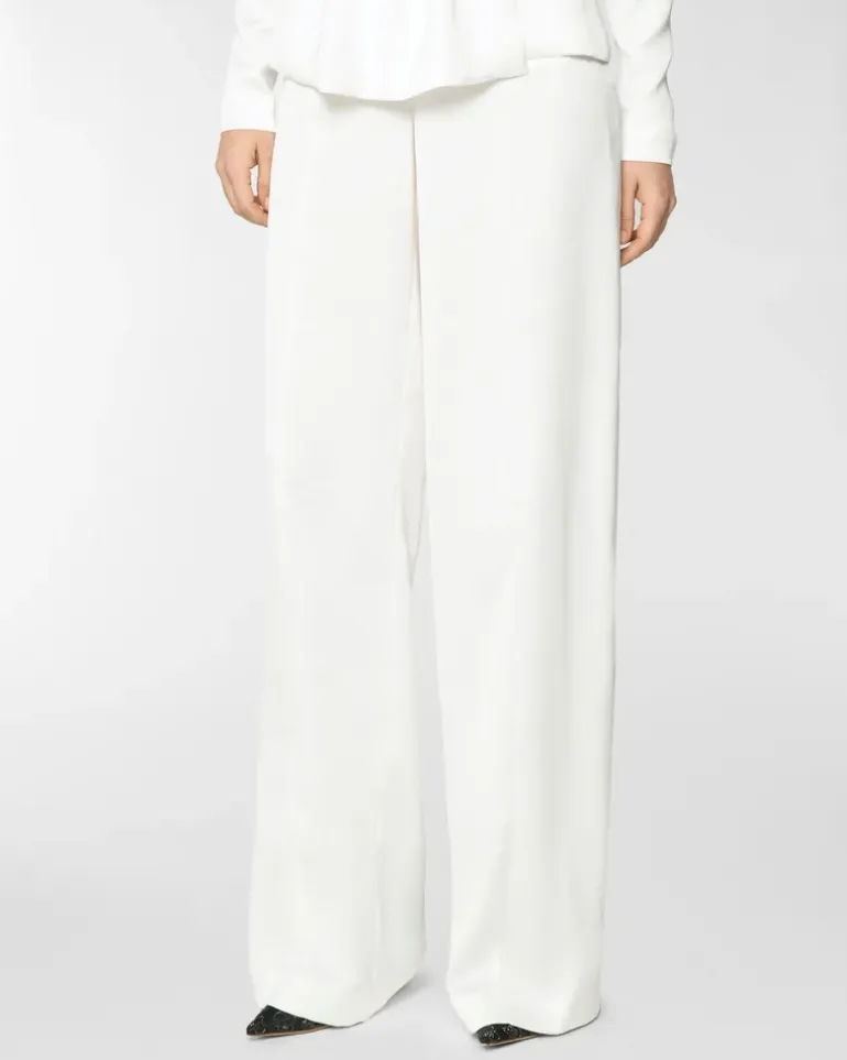 Palazzo trousers White