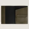 Passetui aus Extreme Leder - Khaki | Schwarz - Leder - MB222478 - Passetuis
