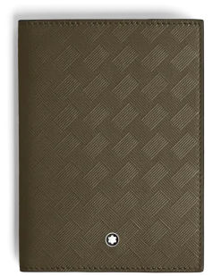 Passetui aus Extreme Leder - Khaki - Leder - MB221430 - Passetuis