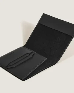 Passetui aus Extreme Leder - Schwarz - Leder - MB221162 - Passetuis