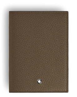 Passetui aus Grain Leder - Haselnussbraun - Leder - MB220224 - Passetuis