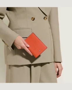 Passetui aus Sartorial Leder - Mandarine - Leder - MB221356 - Passetuis