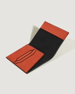 Passetui aus Sartorial Leder - Mandarine - Leder - MB221356 - Passetuis