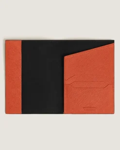 Passetui aus Sartorial Leder - Mandarine - Leder - MB221356 - Passetuis