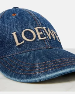 Paula Ibiza Baseballcap aus Denim Blau