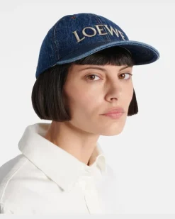 Paula Ibiza Baseballcap aus Denim Blau