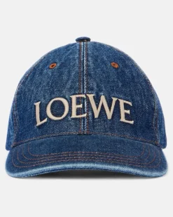 Paula Ibiza Baseballcap aus Denim Blau