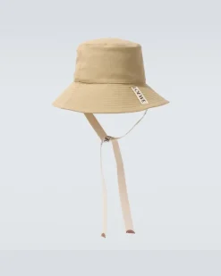 Paula's Ibiza Hut aus Canvas Beige