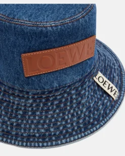Paula's Ibiza Hut aus Denim Blau