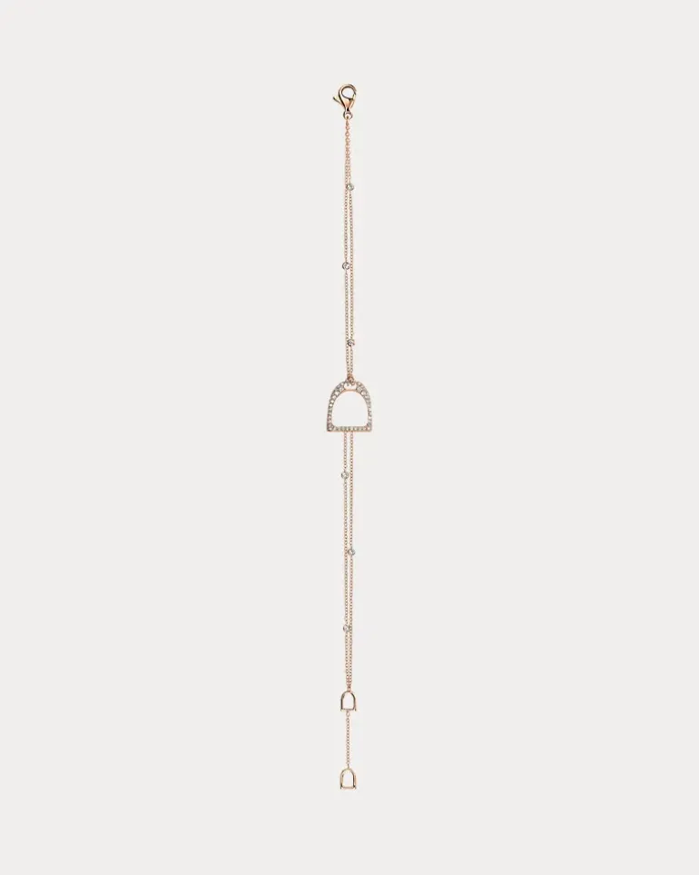 Pavé-Armband mit Diamanten Gold