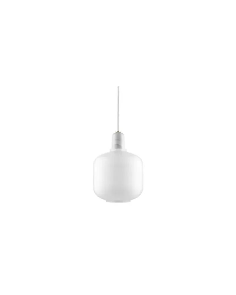 Pendelleuchte Amp - Weiß - Marmor - Designer Simon Legald