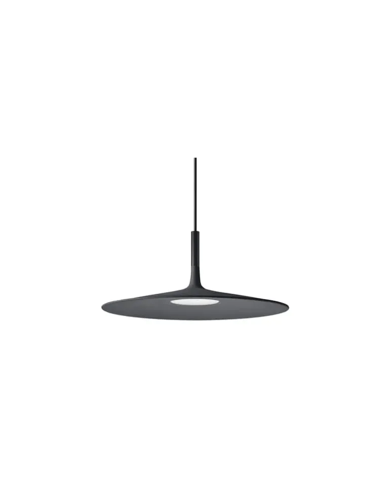 Pendelleuchte Aplomb - Schwarz - Polycarbonat, lackiert - Designer LucidiPevere Studio
