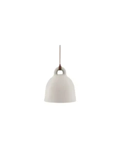 Pendelleuchte Bell - Beige - Aluminium - Designer Jacob Rudbeck