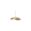 Pendelleuchte Brass - Metall - Messing gehämmert - Designer Paola Navone