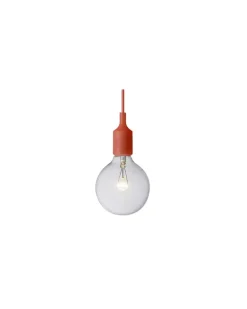 Pendelleuchte E27 - Rot - Silikon - Designer Taf Architects
