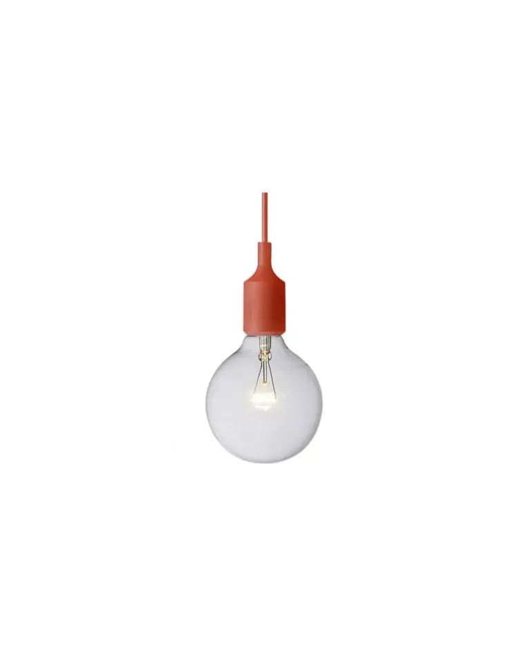 Pendelleuchte E27 - Rot - Silikon - Designer Taf Architects