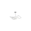 Pendelleuchte Ghost - Silber - Eisen - Designer Tommy Hyldahl