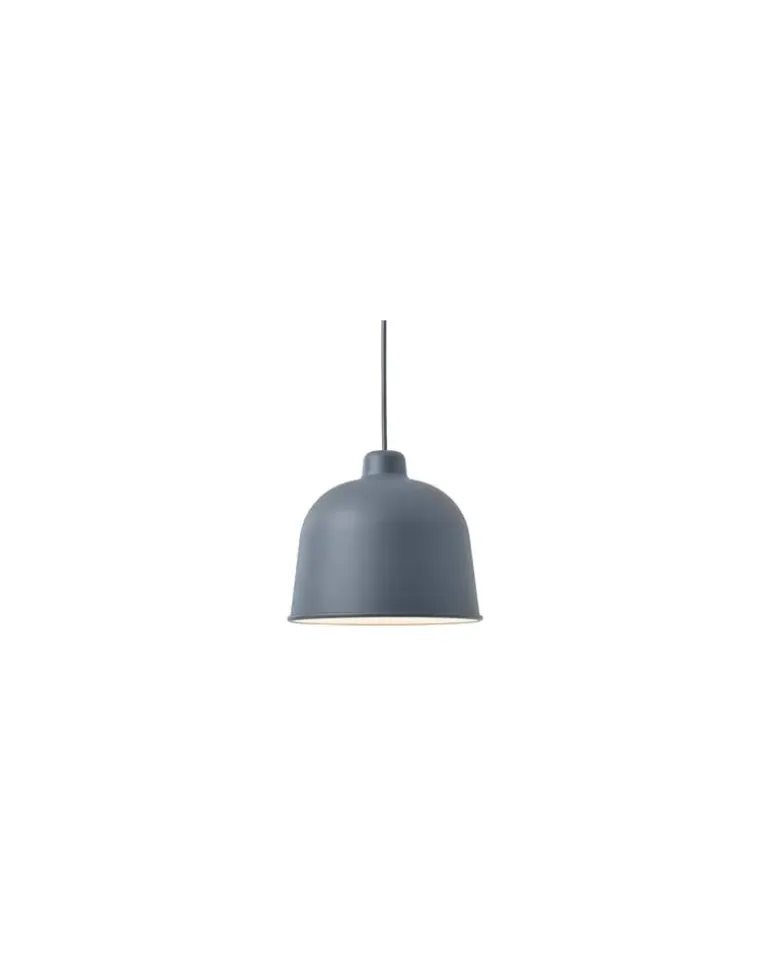 Pendelleuchte Grain - Grau - Verbund-Werkstoffe - Designer Jens Fager