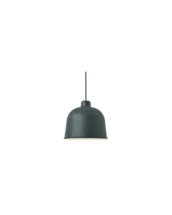 Pendelleuchte Grain - Grün - Verbund-Werkstoffe - Designer Jens Fager
