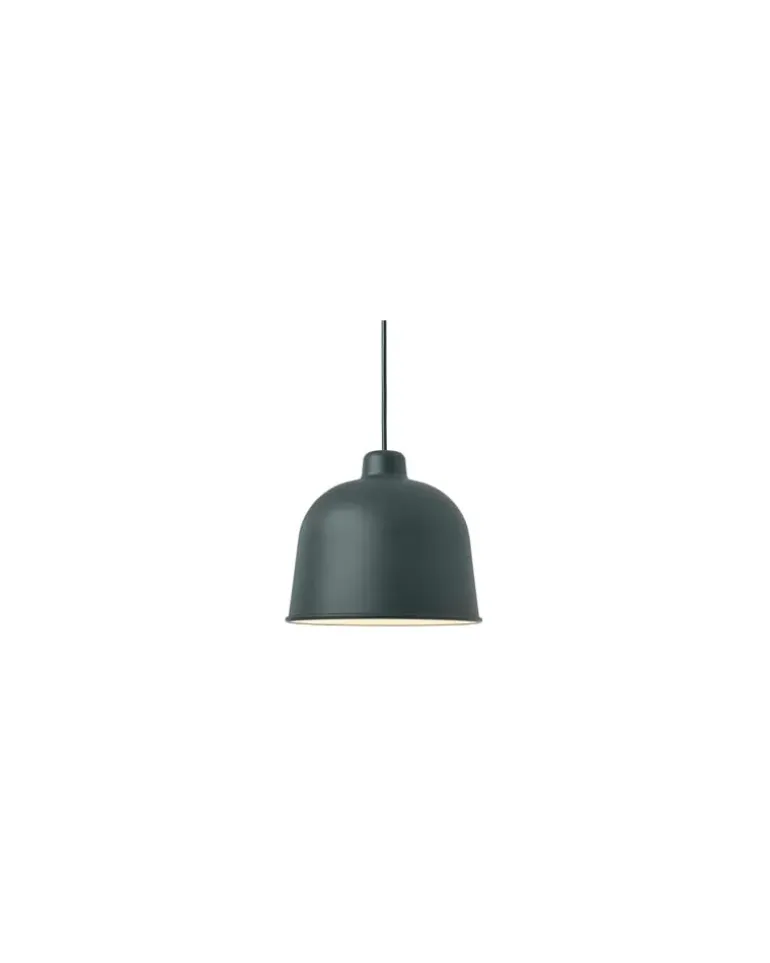 Pendelleuchte Grain - Grün - Verbund-Werkstoffe - Designer Jens Fager