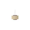 Pendelleuchte Janica - Beige - Eisen