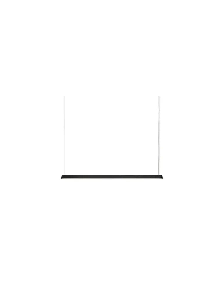 Pendelleuchte Linear - Schwarz - Aluminium - Designer Thomas Bentzen