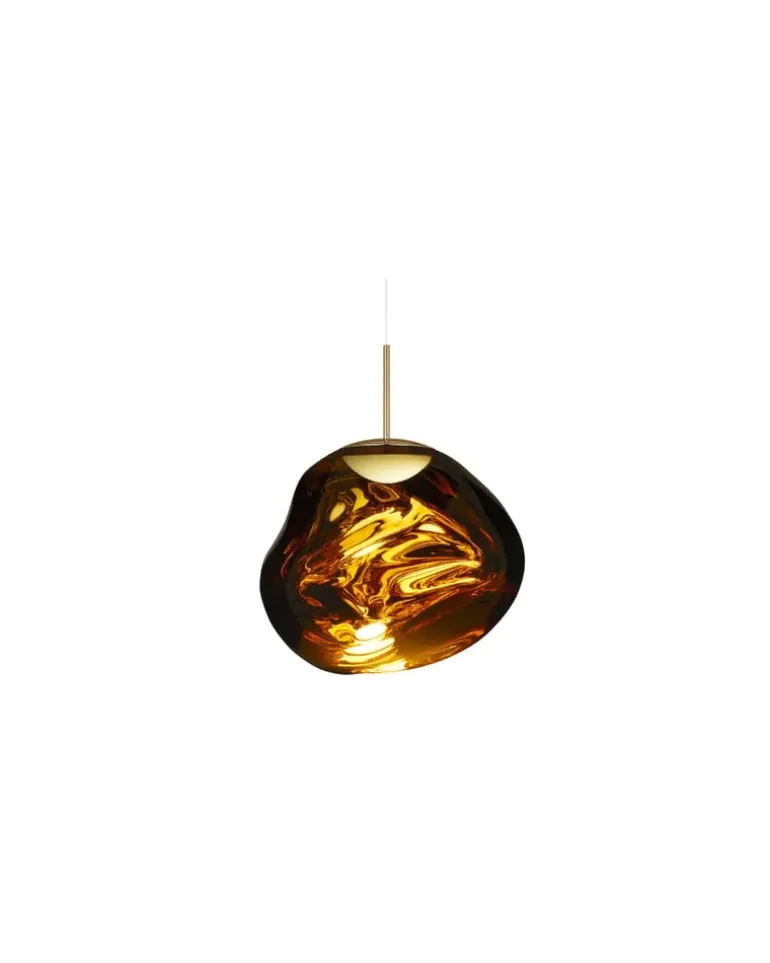 Pendelleuchte Melt - Gold - Polykarbonat - Designer Tom Dixon