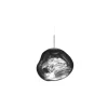 Pendelleuchte Melt - Silber - Polykarbonat - Designer Tom Dixon