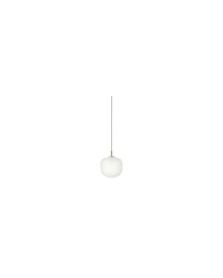 Pendelleuchte Rime - Weiß - mundgeblasenes Glas - Designer TAF Studio