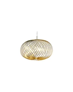 Pendelleuchte Spring - Metall - rostfreier Stahl - Designer Tom Dixon