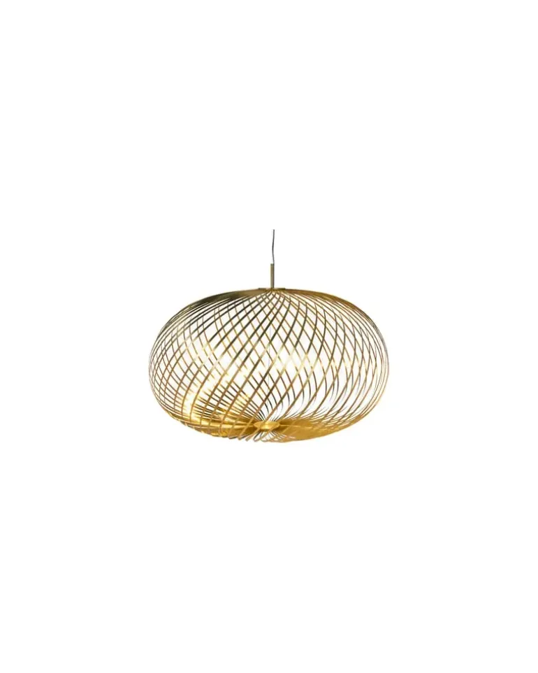 Pendelleuchte Spring - Metall - rostfreier Stahl - Designer Tom Dixon