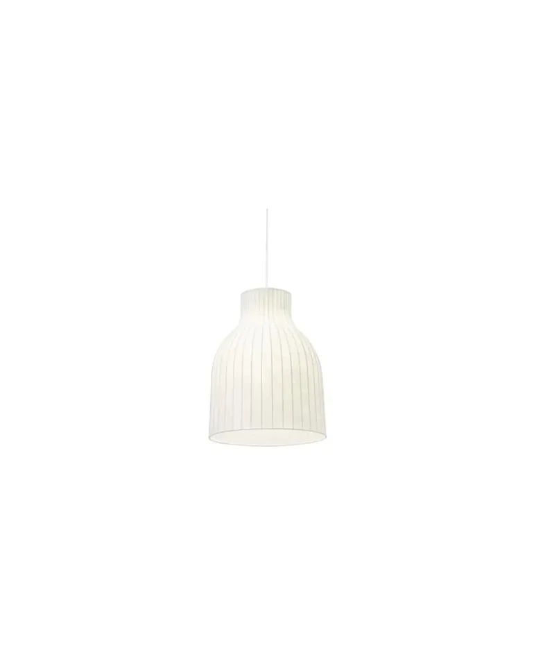 Pendelleuchte Strand - Weiß - Kokonharz - Designer Benjamin Hubert