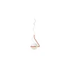 Pendelleuchte Tonda - Orange - Mundgeblasenes Opalin-Glas - Designer Ferruccio Laviani