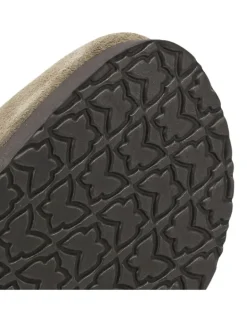 Perforierte Clog Mules - Nude