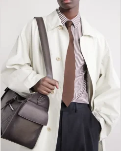 Periple Leather Weekend Bag Brown