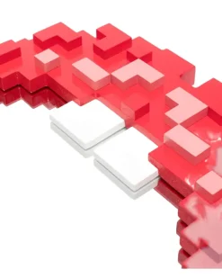 Pixel Spiegel im Munddesign - Rot
