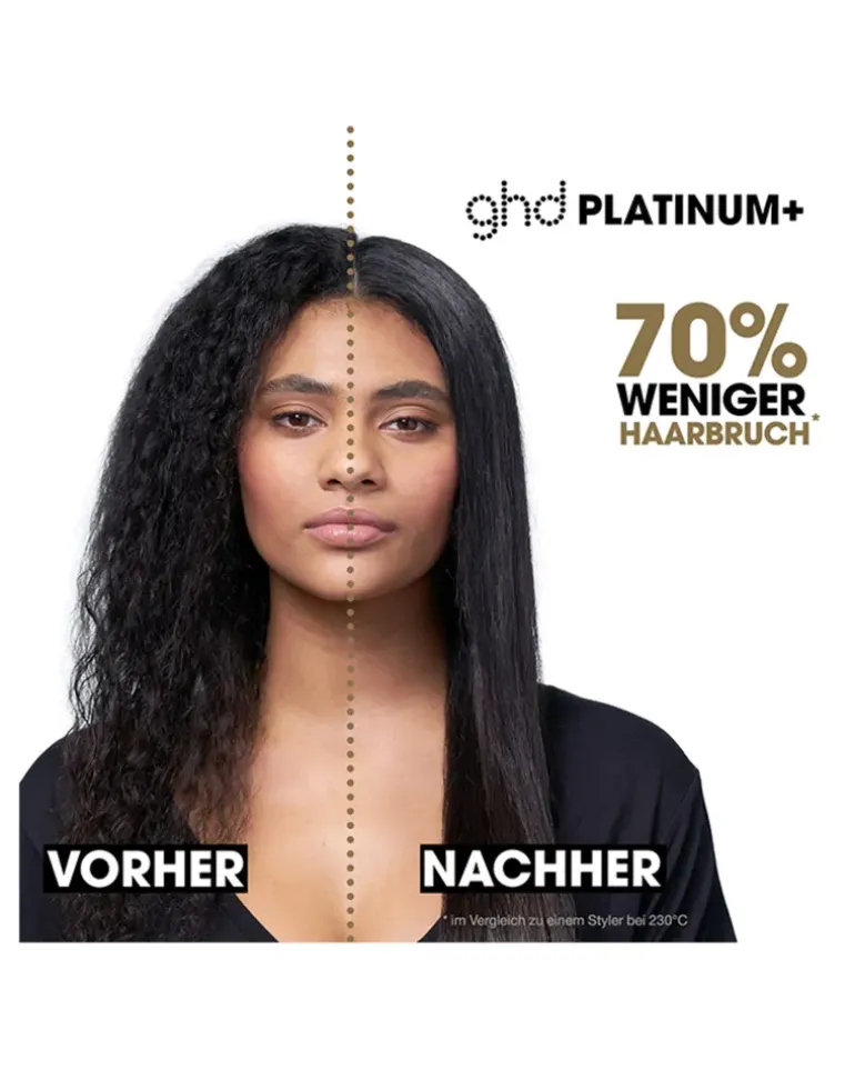 Platinum+ Haarglätter Hellgrau
